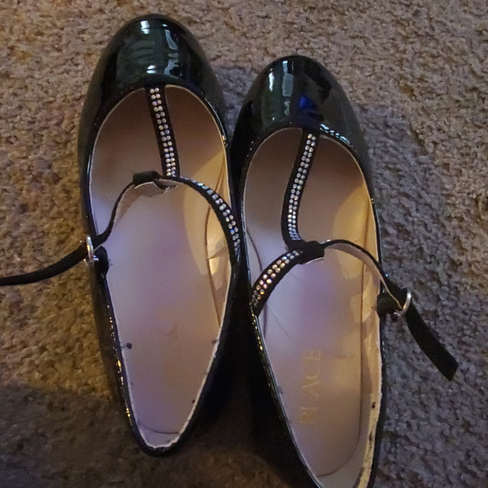 Black dress shoes 12T